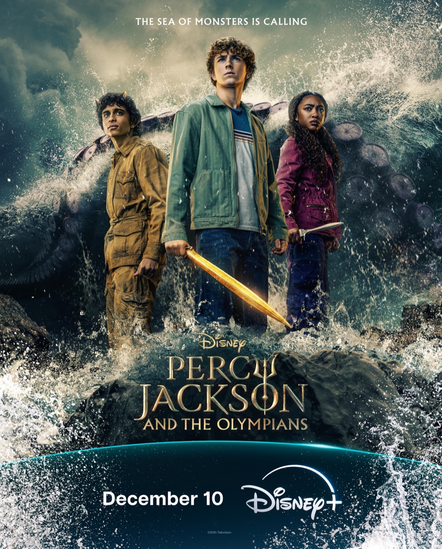 Percy Jackson and the Olympians key art