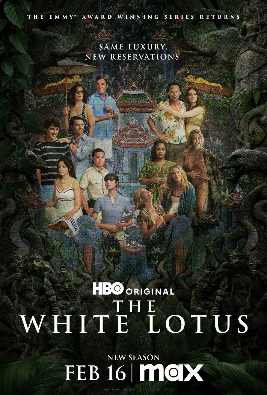 The White Lotus key art